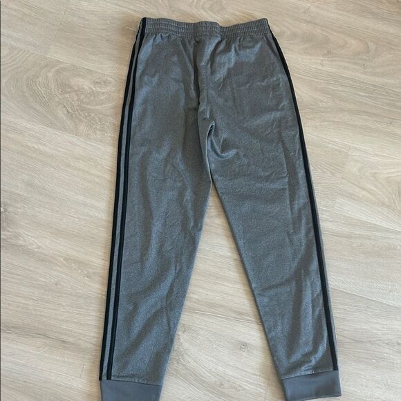 Adidas Heather Gray Joggers with Black Accents, Boy’s Size XL - Picture 3 of 5